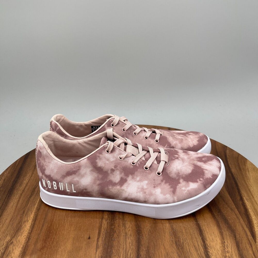 NOBULL Shoes Womens Size 10 Pink Tie Dye Trainers Running Gym Walking Sneakers